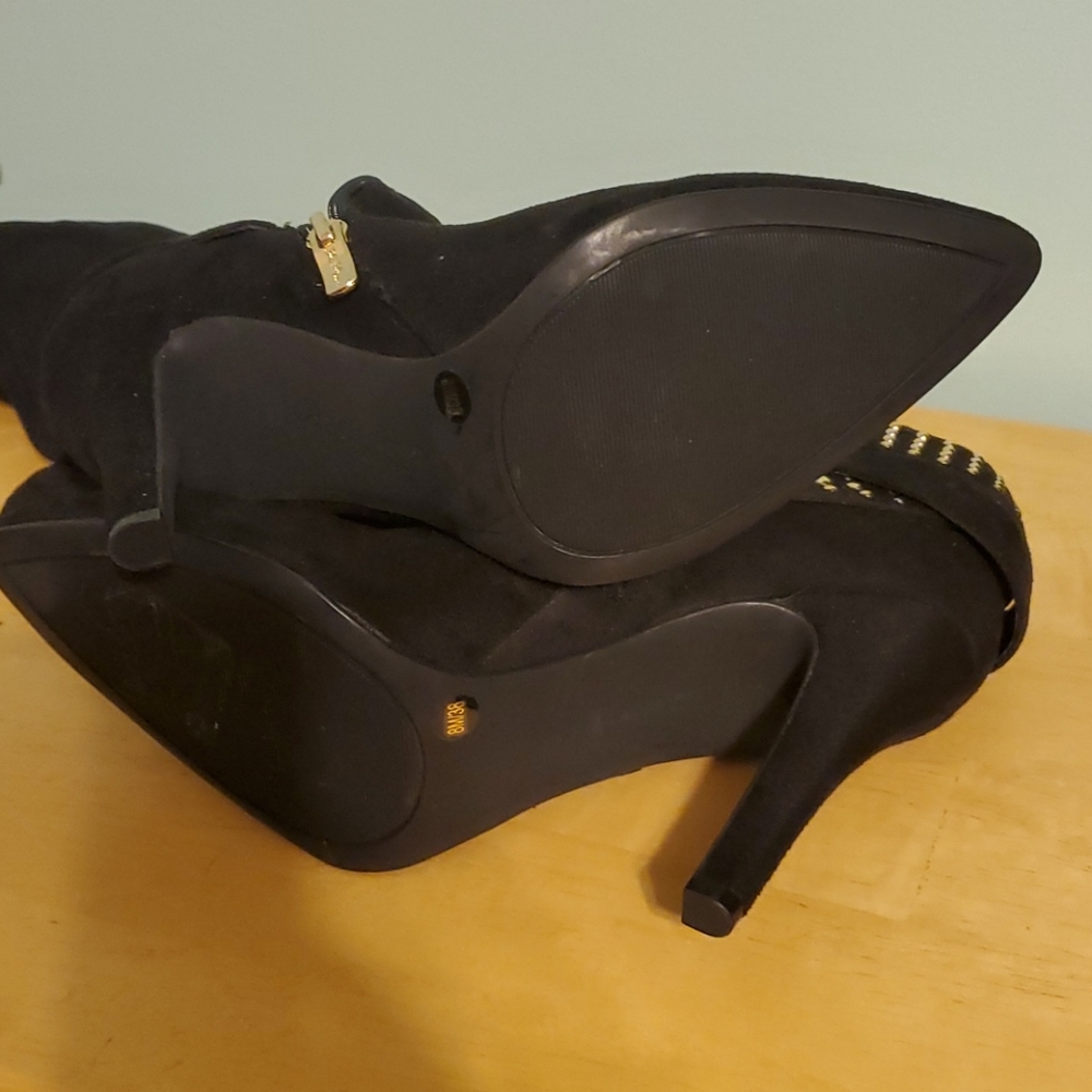 Bcbgeneration Black Suede Boots - image 8